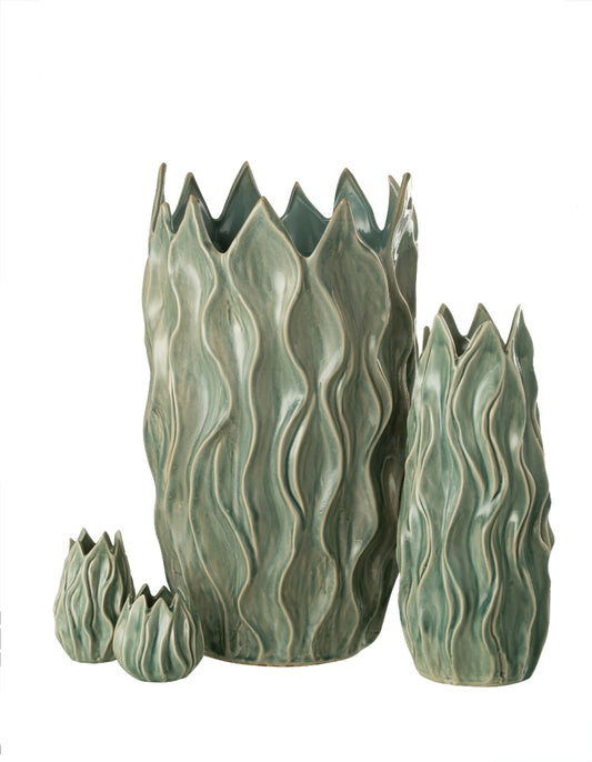 Vases en Céramique Vert - J-Line