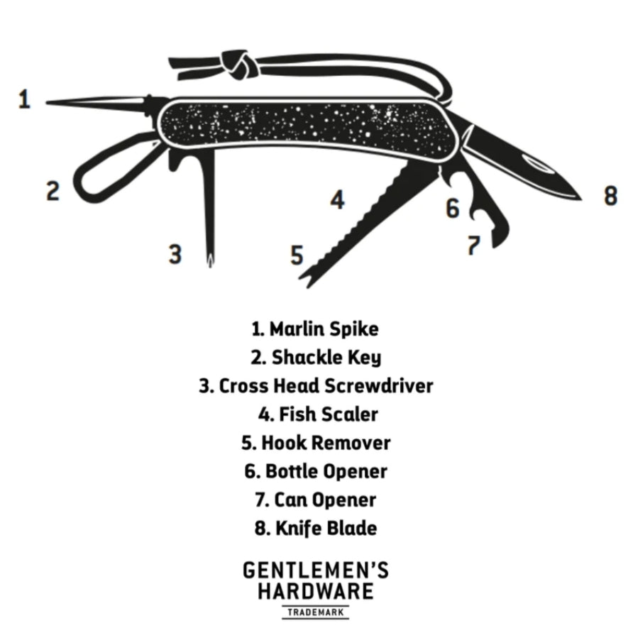 Couteau suisse du marin - Gentleman's Hardware
